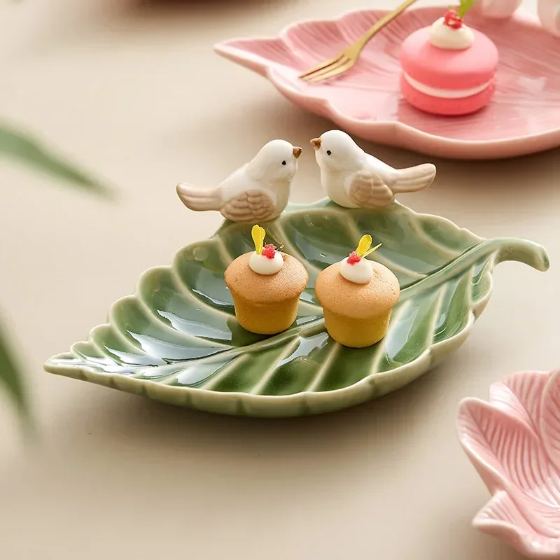 Dim Sum Basket - لطيف الطيور صينية مجوهرات من السيراميك